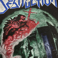 Destruction 1990 Cracked Brain Vintage T-Shirt