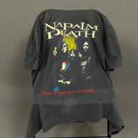 Vintage 1994 Napalm Death Fear Emptiness T-Shirt