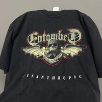 Vintage 1994 Entombed Misanthropic Blood T-Shirt