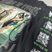 Vintage 1998 Cradle of Filth Experimental Sex Files Longsleeve