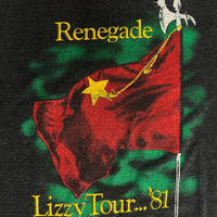Thin Lizzy 1981 Renegade Vintage T-Shirt