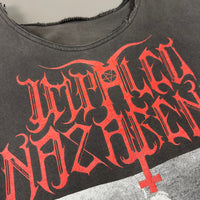 Vintage 1993 Impaled Nazarene Crucified Sleeveless T-Shirt