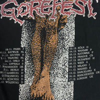 Vintage 1993 Gorefest Nuclear Blast T-Shirt