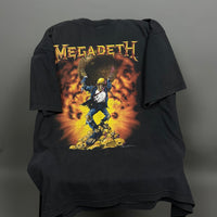 Megadeth 1990 World Tour Vintage T-Shirt