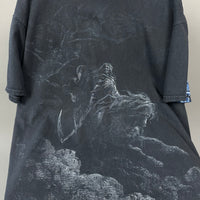 Emperor 2000s All Over Print Rider T-Shirt