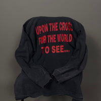 Vintage 1996 Deicide Upon The Cross Longsleeve