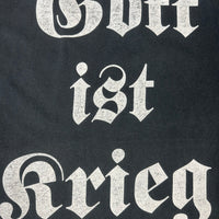 Vintage 1997 Totenmond Gott Ist Krieg T-Shirt
