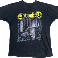 Vintage 1990 Entombed Left Hand Path T-Shirt