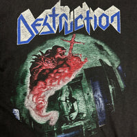 Destruction 1990 Cracked Brain Vintage T-Shirt