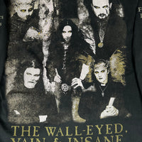 Vintage 1998 Cradle of Filth Wall-Eyed Vain & Insane Longsleeve