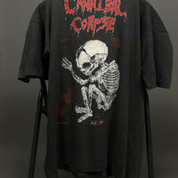 Vintage 1991 Cannibal Corpse Rock Hard Festivals T-Shirt