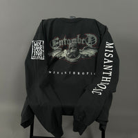 Vintage 1994 Entombed Canada Tour Wolverine Blues Longsleeve