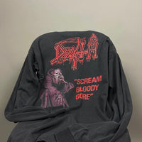 Death 1992 Scream Bloody Gore Vintage Longsleeve
