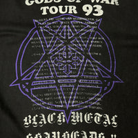 Blasphemy 1993 Gods of War Vintage T-Shirt
