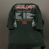 Cannibal Corpse 1993 Full Of Hate Easter Festival Vintage T-Shirt