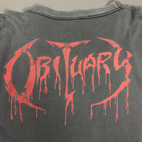 Obituary 1991 Pile of Skulls Vintage T-Shirt