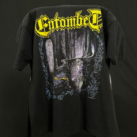 Vintage 1990 Entombed Left Hand Path T-Shirt