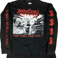 Vintage 1992 Sepultura Third World Posse Longsleeve