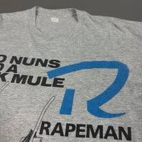 Rapeman 1988 Two Nuns And A Pack Mule Vintage T-Shirt