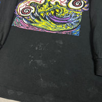 OLD 1991 Lo Flux Tube Vintage Grindcore Longsleeve
