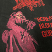 Vintage 1992 Death Scream Bloody Gore T-Shirt