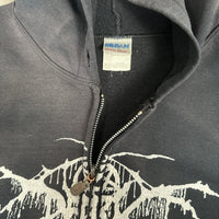 Vintage 1999 Darkthrone Transilvanian Hunger Zipper Sweatshirt