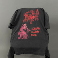 Vintage 1992 Death Scream Bloody Gore T-Shirt