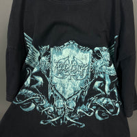 Vintage 1998 Marduk Black Metal Assault T-Shirt