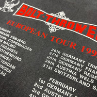 Bolt Thrower 1992 European Tour Vintage T-Shirt