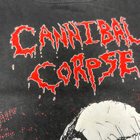 Vintage 1991 Cannibal Corpse Rock Hard Festivals T-Shirt