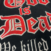 Vintage 1997 Moonspell God Is Dead T-Shirt