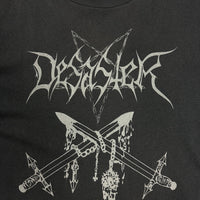 Desaster 1990s In League With Vintage T-Shirt