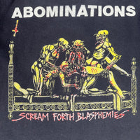 Vintage 1991 Morbid Angel Abominations T-Shirt