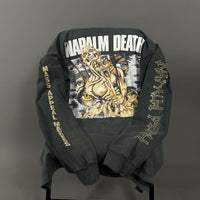 Vintage 1991 Napalm Death Mass Appeal Madness Longsleeve