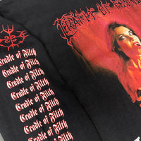 Vintage 1996 Cradle of Filth Black Goddess Longsleeve