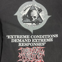 Vintage 1994 Brutal Truth Longsleeve