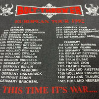 Bolt Thrower 1992 European Tour Vintage T-Shirt