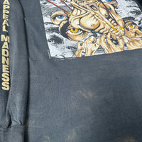 Vintage 1991 Napalm Death Mass Appeal Madness Longsleeve