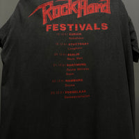 Vintage 1991 Cannibal Corpse Rock Hard Festivals T-Shirt