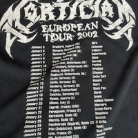 Vintage 2002 Mortician Tour T-Shirt