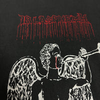 Vintage 1990s Blasphemy Blood Upon The Altar T-Shirt