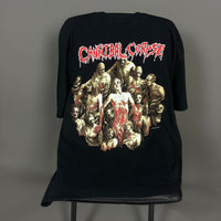 Vintage 1994 Cannibal Corpse Bleeding Easter Festivals T-Shirt