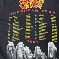 Malevolent Creation 1991 European Tour Vintage T-Shirt