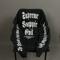 Vintage 1996 Cradle of Filth Vampyric Evil Cacophonous Longsleeve