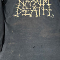 Vintage 1991 Napalm Death Mass Appeal Madness Longsleeve
