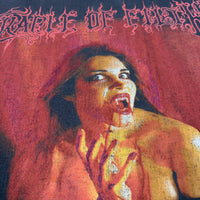 Vintage 1994 Cradle of Filth Black Goddess T-Shirt