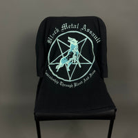 Vintage 1998 Marduk Black Metal Assault T-Shirt