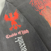 Vintage 1996 Cradle of Filth Black Goddess Longsleeve