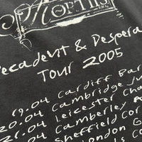 Vintage 2005 Mortiis Decadent & Desperate T-Shirt