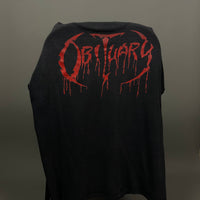 Obituary 1991 Pile Of Skulls Vintage T-Shirt